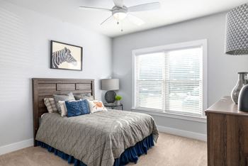 Bedroom With Expansive Windows at The Ashley, Charleston, SC, 29407